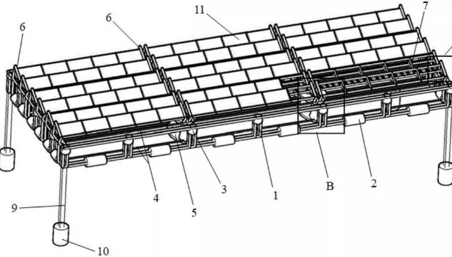 光伏科普:漂浮式海上光伏發電平臺(圖1) 小型太陽能發電系統