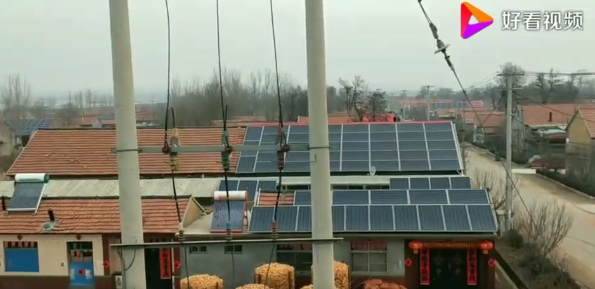 農村利用閑置屋頂安裝光伏發電一年能獲得多少(圖1) 光伏屋頂發電